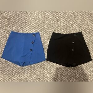 Blue Blush 2 Pack of Skorts